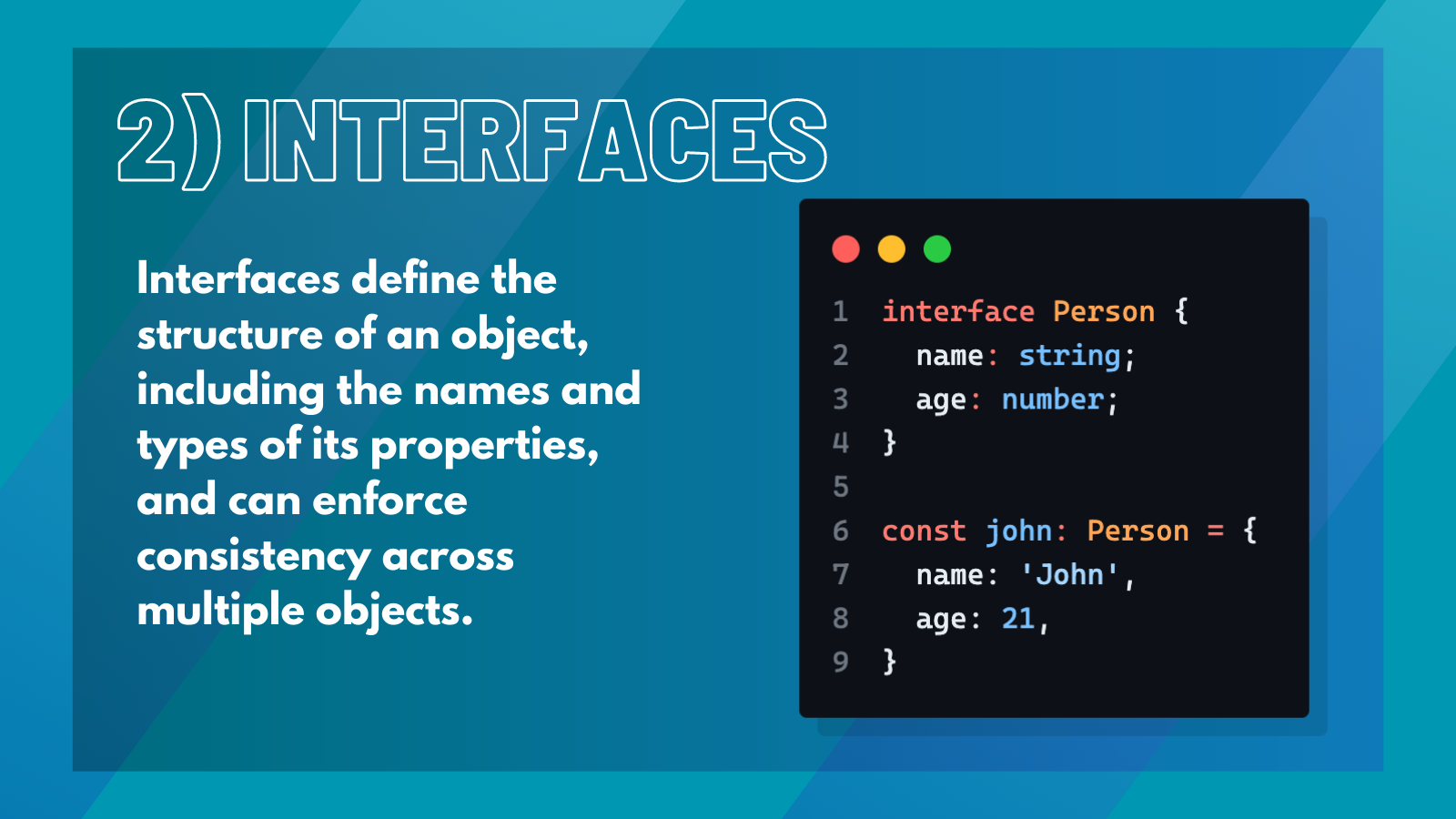 How to share properties from an Interface to a new Interface with TypeScript  - DEV Community